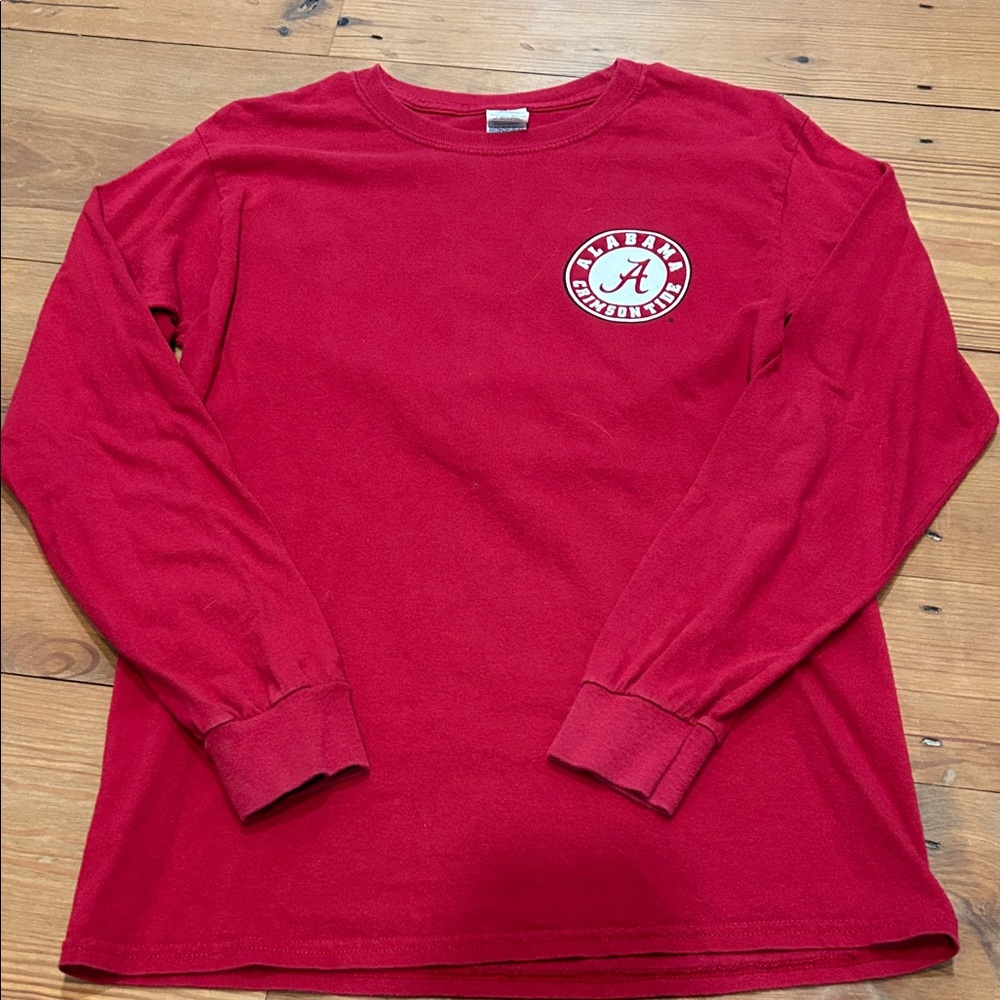 University of Alabama Long Sleeve Shirt with Logo